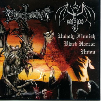 Bloodhammer / Black Beast - Unholy Finnish Black Horror Union