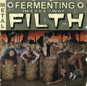 Defleshuary / Down from the Wound / Cumbeast / Heinous Killings / Decrepit Womb - Fermenting In Five-Way Filth