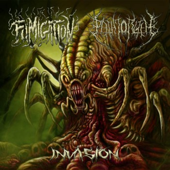 Fumigation / The Path To R'Lyeh - Invasion. Split CD